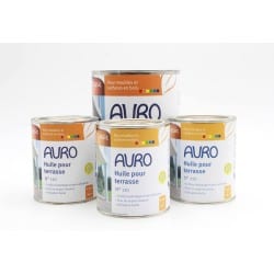 Huile pour terrasse AURO n°110 - Gamme toutes teintes