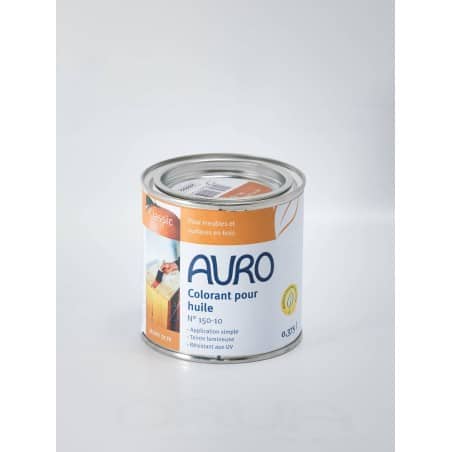 Colorant pour huile AURO n°150 - Teinte jaune ocre