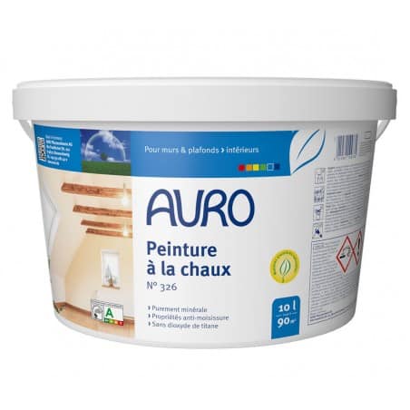 Peinture à la chaux AURO n°326 - Pot de 10L face