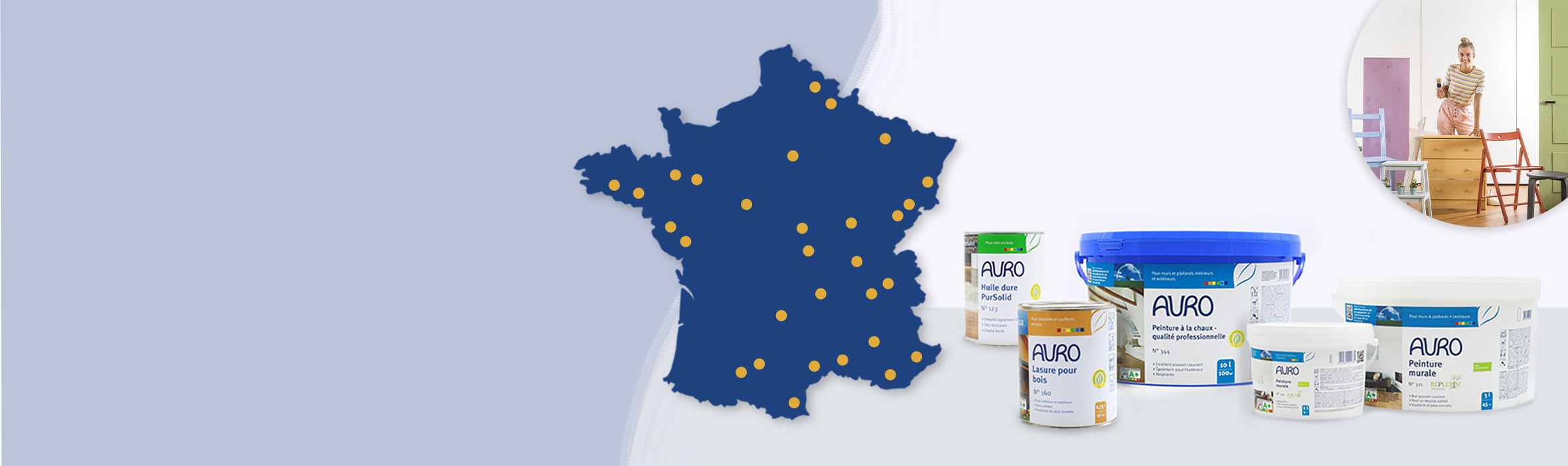 Slide distributeurs AURO